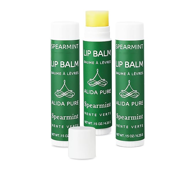 Spearmint Lip Balm Collection, Vegan Lip Lips,
