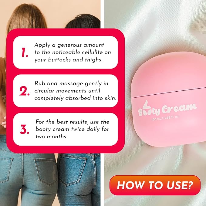 Booty Firming & Lifting Cream, Bum