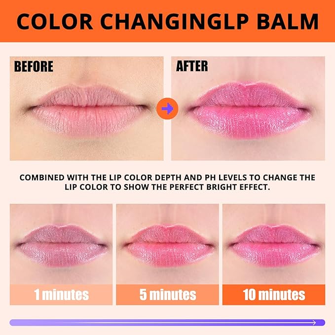 CHARMACY Magic Color Lip & Cheek Balm, PH HEART (#03)
