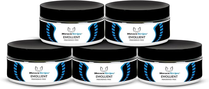 8oz Massage Emollient, Unscented, Emollient for IASTM and Massage, Soft Tissue Mobilization & Lubrication for Massage Therapy, Shea Butter, Oil Based, Vegan, Cream Alternative, Pack of 5