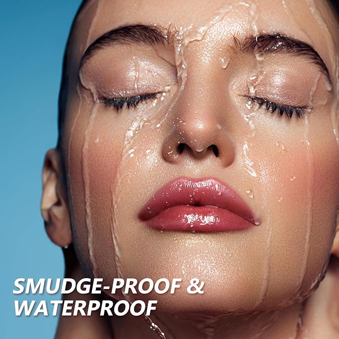 Plumping Lip Gloss,Lip Oil,Highly-Pigmented Lip Gloss,Non-Sticky Lip Stain,Long-Lasting,Moisturing Plumping