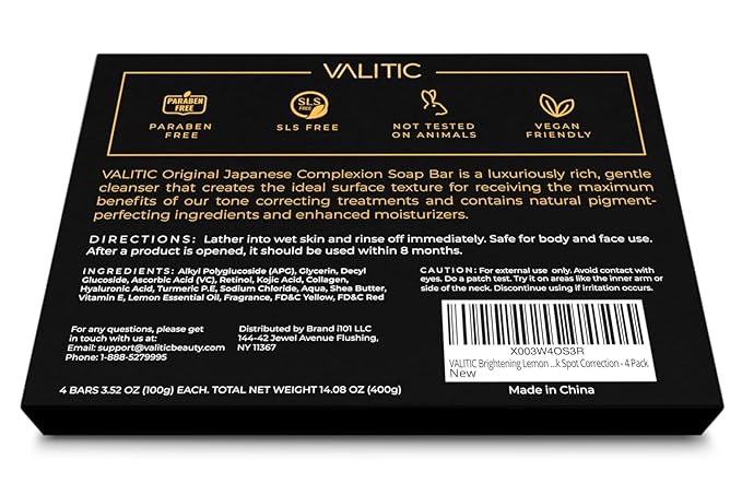 VALITIC Brightening Lemon & Turmeric Kojic