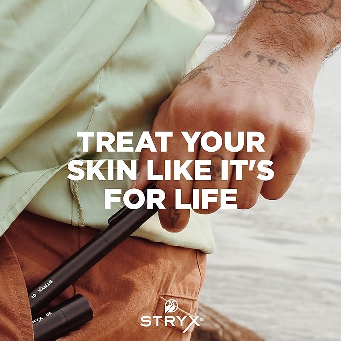 Stryx Concealer Stick Tool for Men, Deep Java Skin Tones