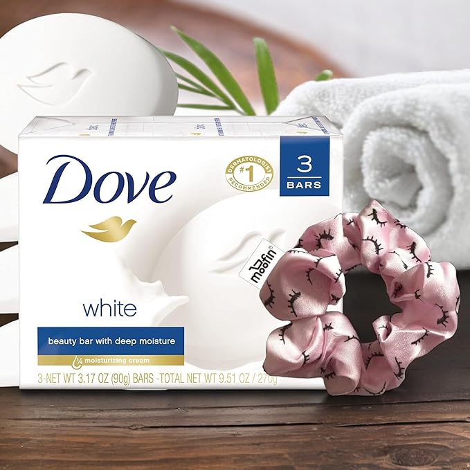 Dove Beauty Bar Soap, 3 Bars