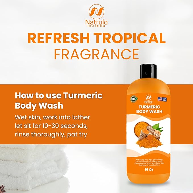 Turmeric Body Wash – Skin Brightening