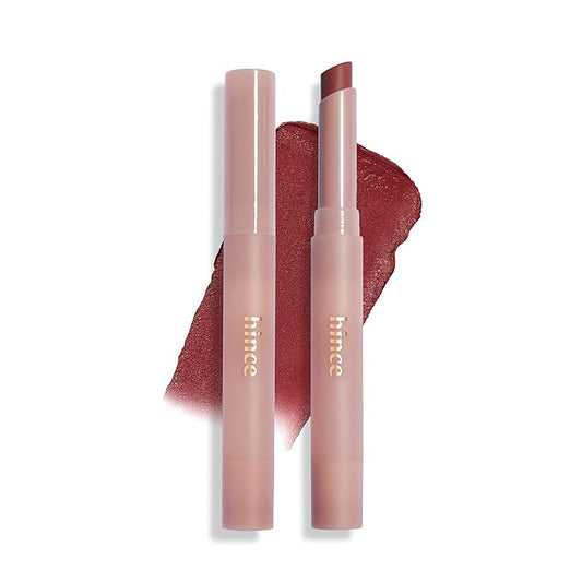HINCE Slim Stick Melting Matte - Glides On Smooth, Sheer Color, Soft Finish, No Clump & Flake, Vivid Layered Color, Hydrating Comfort, Lightweight Cashmere Finish (UNREFINED)
