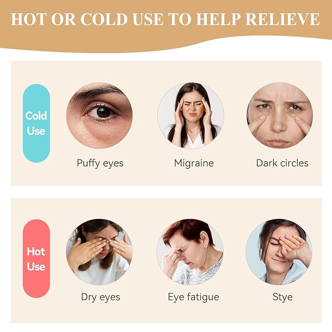 4 pcs cooling eye mask