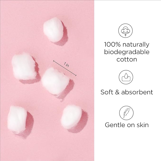 Diane 100% pure cotton balls,