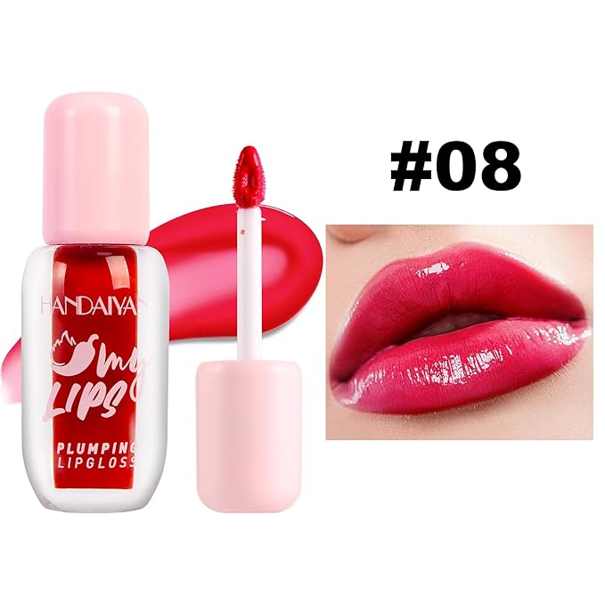 Lasting Plump Plumping Lip Gloss - 8 Colors Lasting