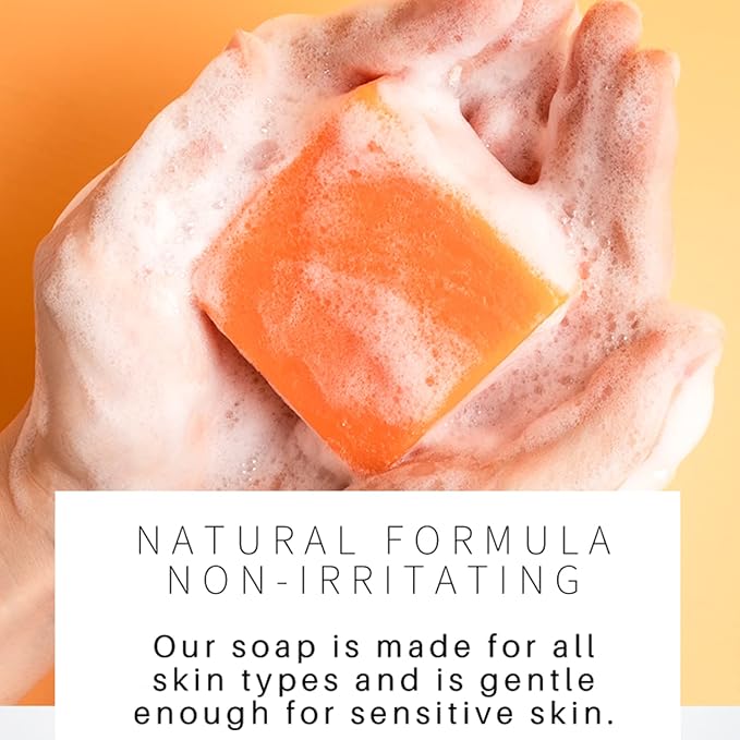 Turmeric Soap Bar, Organic Face Soap,