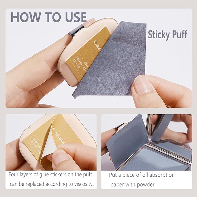 Natural Bamboo Charcoal Facial Oil Blotting Paper,100pcs Oil