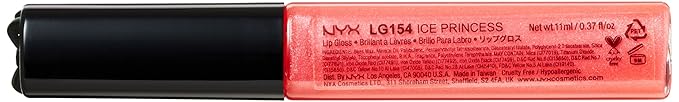 NYX Professional Makeup Mega Shine Lip Gloss, Ice Princess, 0.37 Ounce