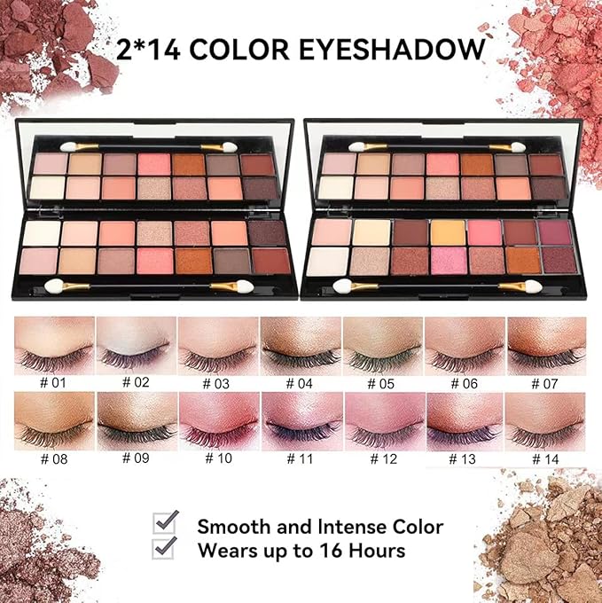 28 Pieces Makeup Kit for Women