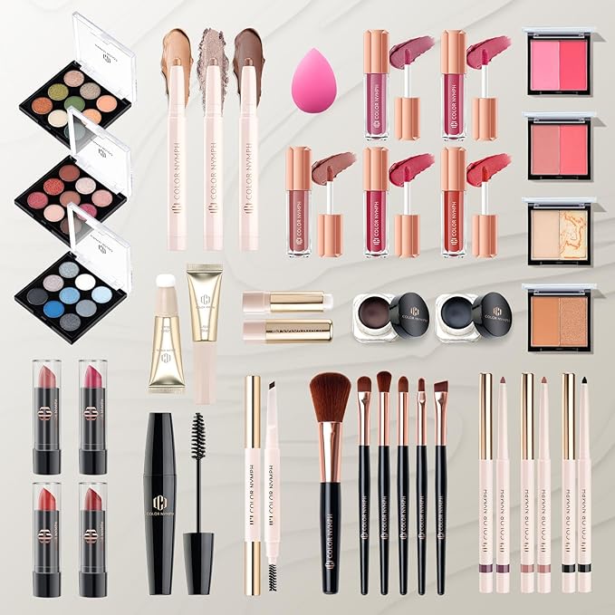 Color Nymph Makeup Sets for Teens Girls Women,