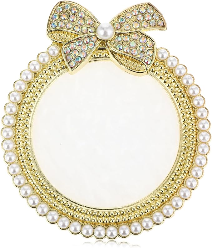 Resin Nail Art Palette Gold Edge Nail Holder