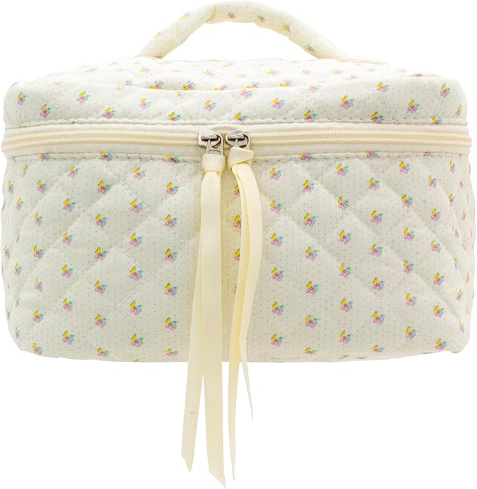 Pazimiik cotton makeup bag for