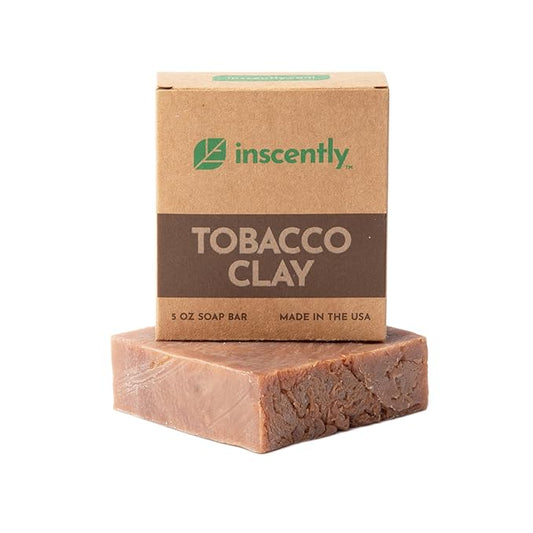 Tobacco Clay Scented Bar Soap -