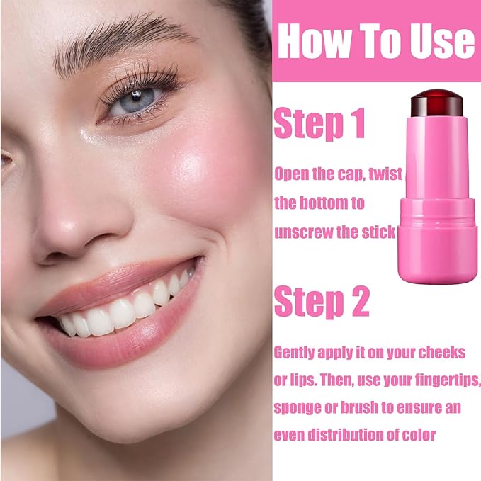 Milk Cooling Water Jelly Tint, Makeup Lip Tint Cooling