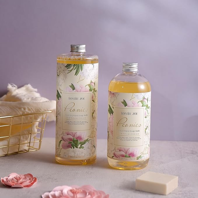 Foaming Hand Soap Refill, Peony, Gentle