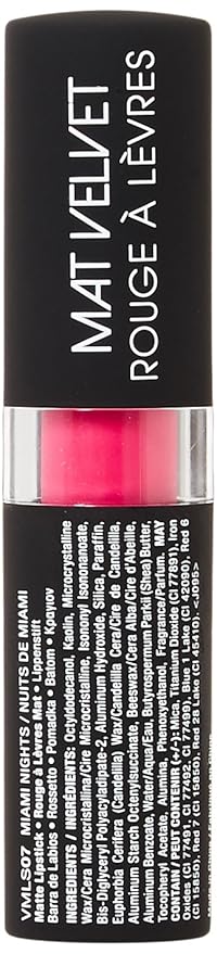 NYX Professional Makeup Velvet Matte Lipstick, Miami Nights, Nights,