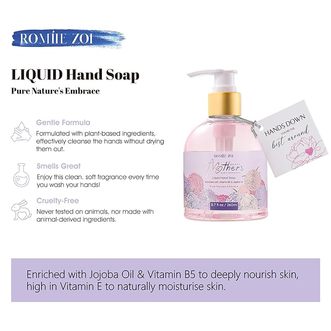 Mini Liquid Hand Soap for Mother's