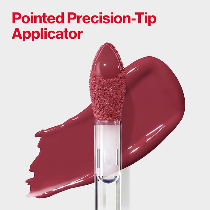 Revlon Liquid Lipstick, Face Makeup, ColorStay Satin Ink, Longwear Rich Lip Colors, Formulated with Black Currant Seed Oil, 005 Silky Sienna, 0.17 Fl Oz