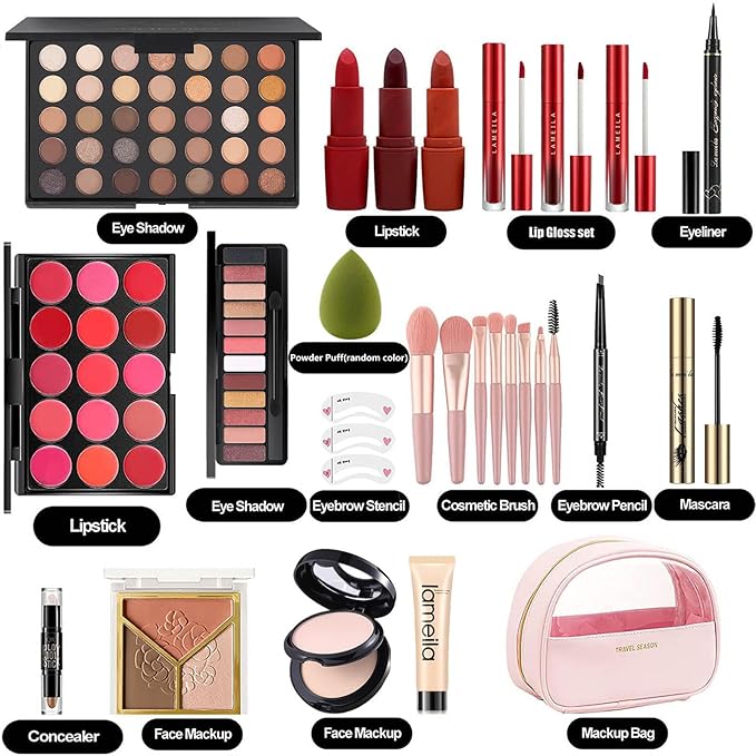 All In One Full Makeup Kit for Women,Professional