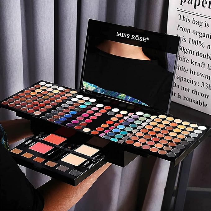190 Colors Makeup Pallet,Professional Makeup Kit for Women