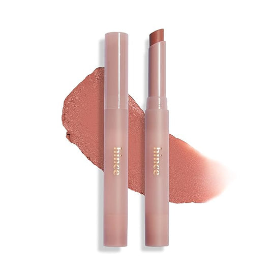 HINCE Slim Stick Melting Matte - Glides On Smooth, Sheer Color, Soft Finish, No Clump & Flake, Vivid Layered Color, Hydrating Comfort, Lightweight Cashmere Finish (NEW SILHOUETTE)