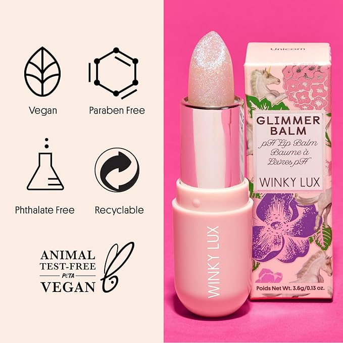 Winky Lux Glimmer Balm, pH Lip
