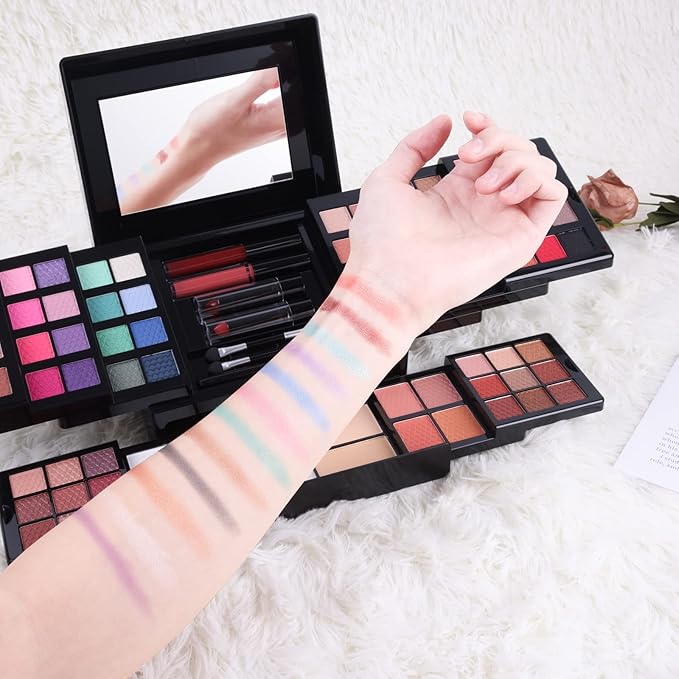 88 Colors Professional Makeup Palette Set Kit Combination,