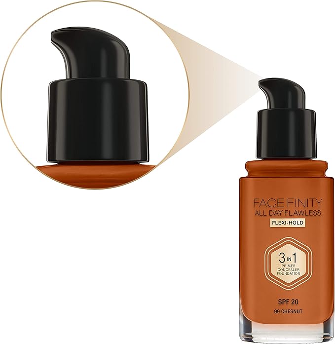 Max Factor Facefinity 3-in-1 All Day Flawless Liquid 30 ml
