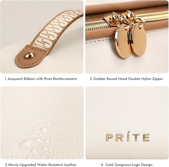 Prite travel cosmetic bag makeup