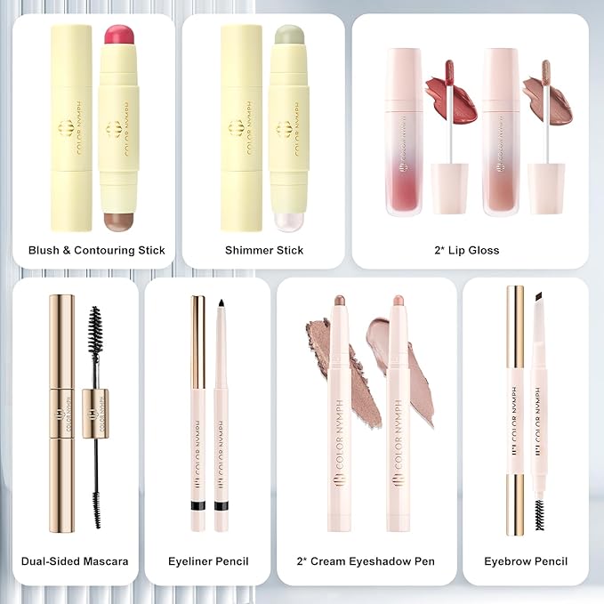 Color Nymph Makeup Kit for Girls Beginner Makeup