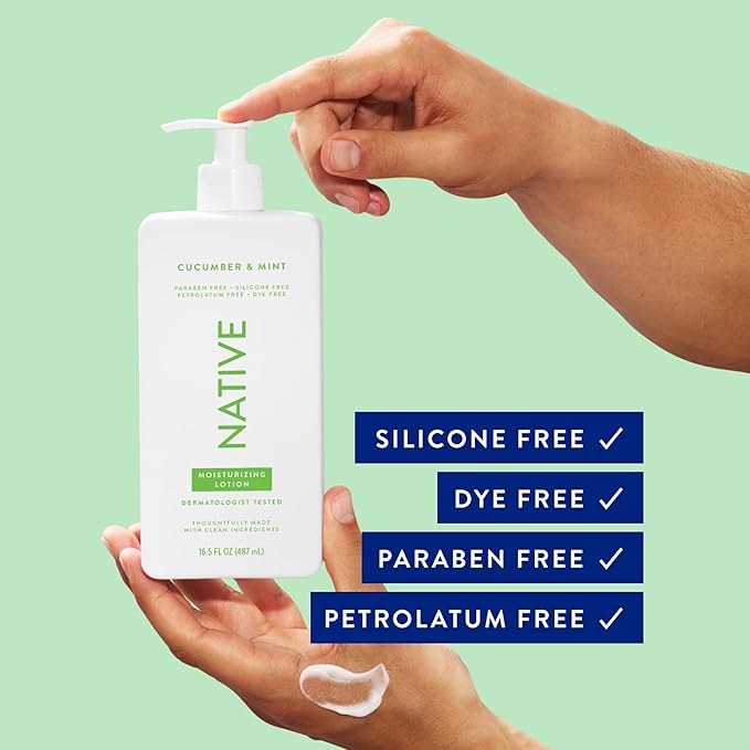 Native Body Lotion Contains Naturally Derived