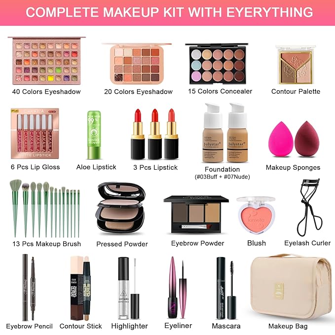 All in One Makeup Kit for Women Full