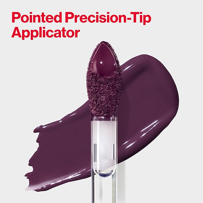 Revlon Liquid Lipstick, Lip Makeup, ColorStay Satin Ink, Longwear Rich Lip Colors, For mulated With Black Currant Seed Oil, 023 Up All Night, 0.17 Fl Oz