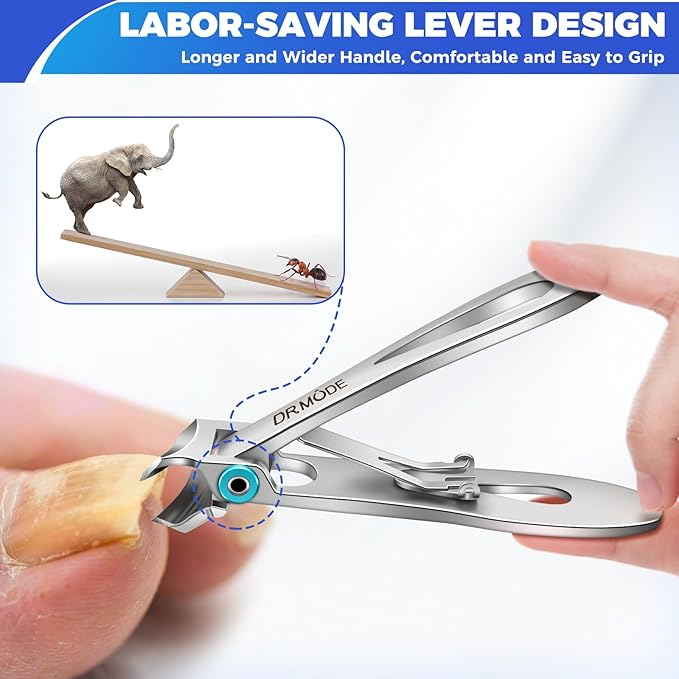 Toenail clippers for thick toenails