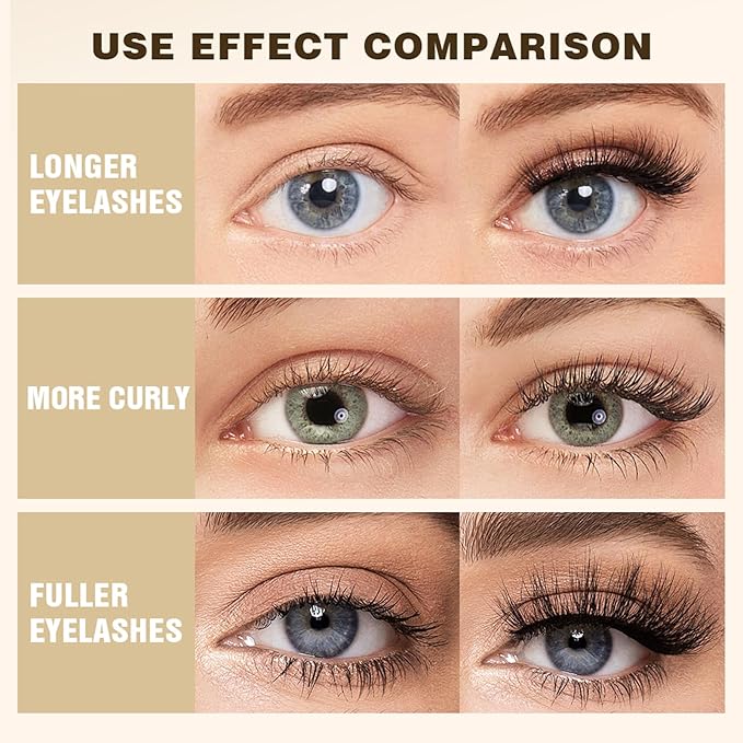 Makeup Sets.Lash serum.Mascara.Waterproof Smudgeproof Long Lasting.Gift Kit