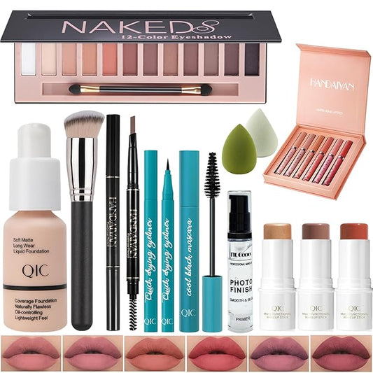 All In One Makeup Kit Full Kit, 3