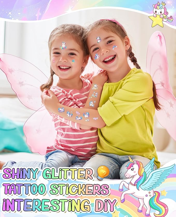 Unicorn Toys for Girls Age 4-6 Birthday Decorations Year Old