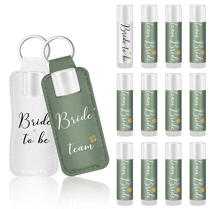 24 Pack Bachelorette Party Favor Lip Balm Set Gifts