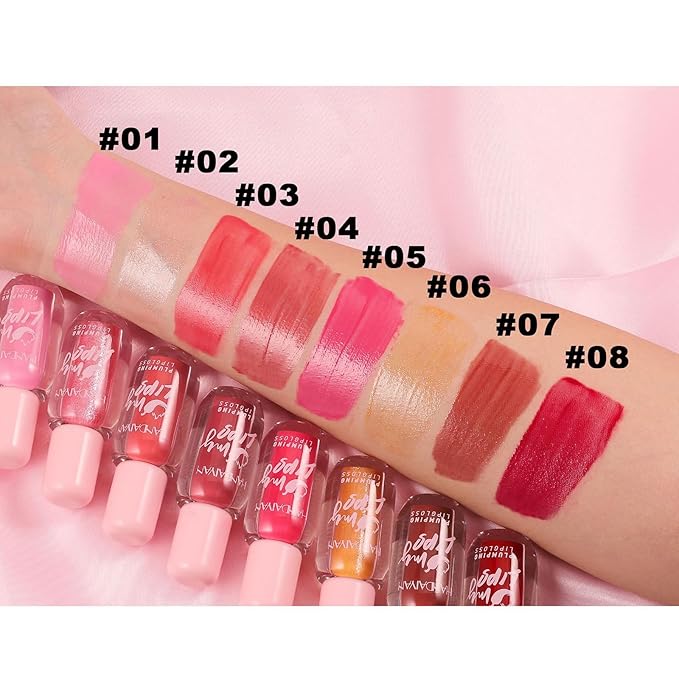 Lasting Plump Plumping Lip Gloss - 8 Colors Lasting