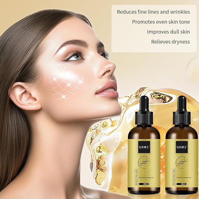 Anti-wrinkle Firming Serum,Anti-Aging & Wrinkles Lifting & Firming Essence for All Skin Types,Hydrate & Moisturize,Reduce Fine Lines (3Pcs)