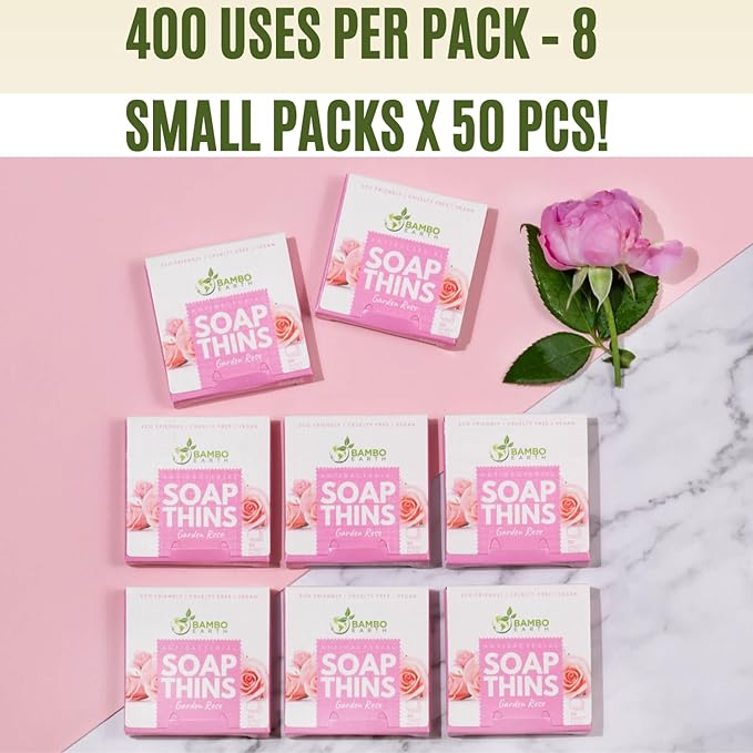 400 Sheets Paper Soap Strips For