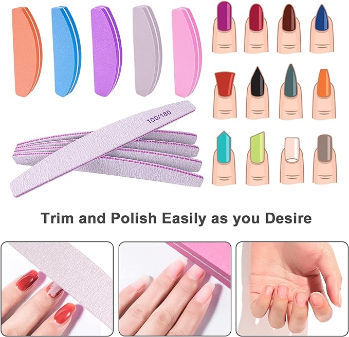 Nail File and Buffer (10