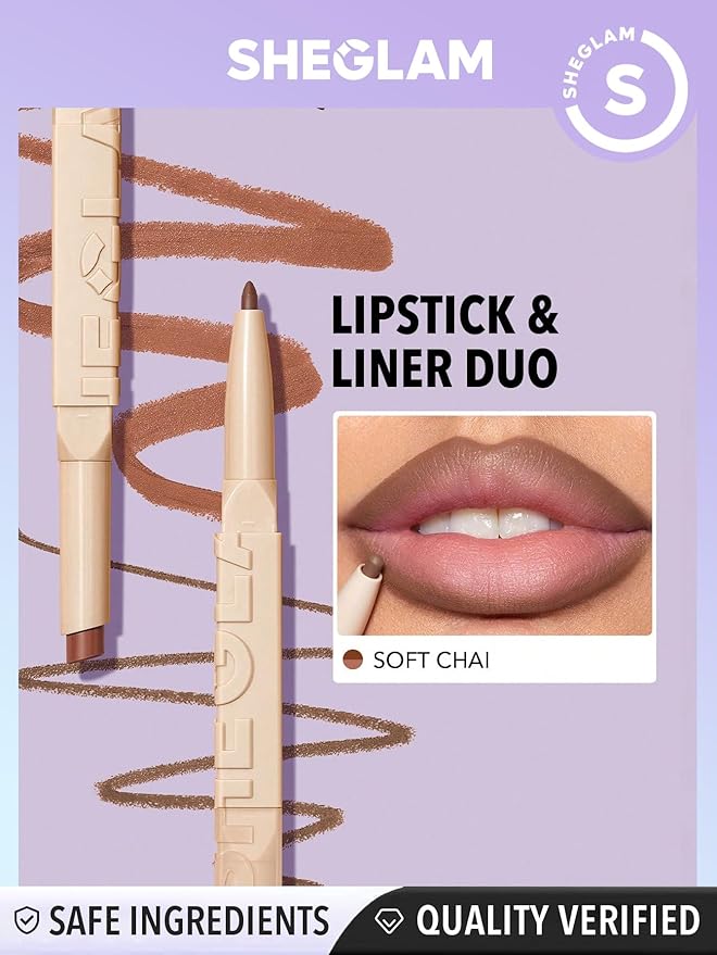 SHEGLAM 2 In 1 Matte Lip Liner SHEGLAM