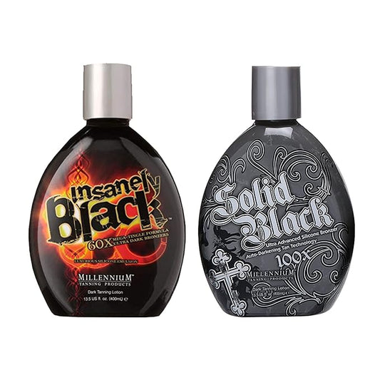 Millennium Tanning Products, Solid Black 100x