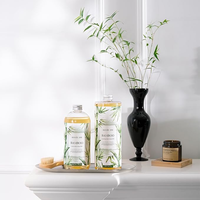 Foaming Hand Soap Refill, Bamboo, Gentle