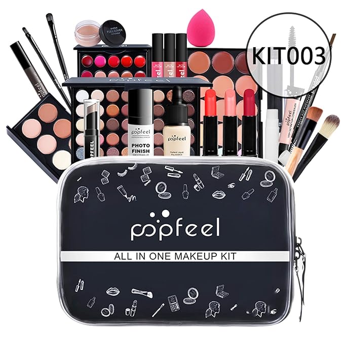 All-in-One Makeup Gift Set Travel Makeup Kit Complete